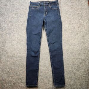 Gap 1969 Jeans Womens 29 Long Blue Resolution True Skinny Stretch Casual Preppy